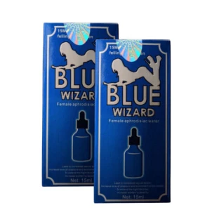 Blue Wizard Liquid Drops 30 ml 2 Bottles